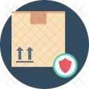 Freight Protection Delivery Box Shield Icon