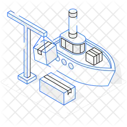 Freight Ship  Icon