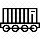 Freight Train Railway Cargo Icon