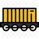 Freight Train Railway Cargo Icon