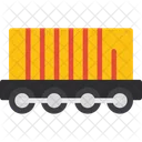 Freight Train Railway Cargo Icon