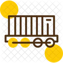 Freight Train Railway Cargo Icon