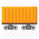 Freight Train Cargo Train Railway Transport Icon
