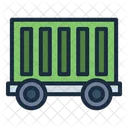 Freight Train Cargo Train Rail Icon