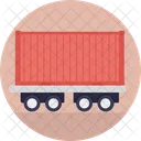 Freight Train Rail Icon