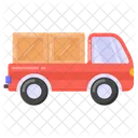 Cargo Truck Freight Truck Goods Delivery Icon