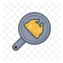 Freír pollo  Icono