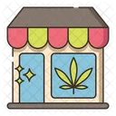 Freizeit Cannabis Laden Icon