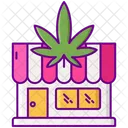 Freizeit Cannabis Laden Icon