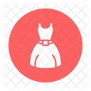 Freizeitkleidung Kleid Mode Symbol