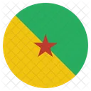 French Guiana Country Icon