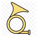 French Horn Instrument Icon