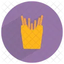 French Fries Chips Icon