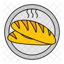Chewy Bakery Baguette Icon
