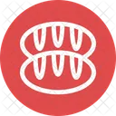 French Bread Baguette Bread Icon