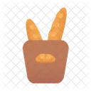 French Stick Stick Bread Icon