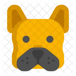 French Bulldog dog  Icon