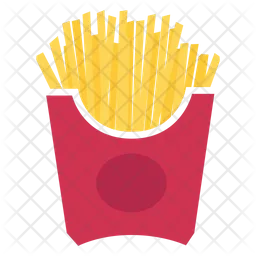 French Fried  Icon