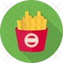 French Fries Fast Food Potato Fries Icon