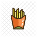 French Fries Food Snacks Icon