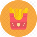 French Fries French Fires Icon