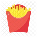 French Fries Fast Food Fries Icon