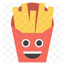 French Fries Emoji Icon