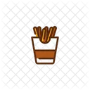 French Fries Fries Potato Fries Icon
