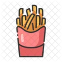 Ifrench Fries French Fries Potato Chips Icon