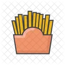 French Fries Juck Food Fries Icon