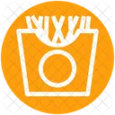 French Fries Fries Box Fries Icon