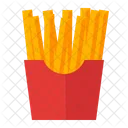 Potato Fry Fries Icon