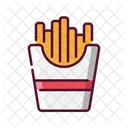Fast Food French Fries Snack Icon