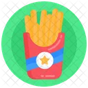 French Fries Potato Fries Fries Packet Icon