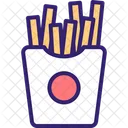 Fries Potato Chips Icon