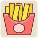 French Fries Potato Fries Fast Food Icon