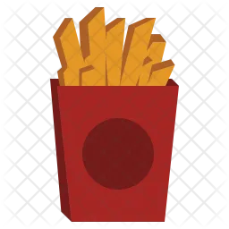 French fries  Icon