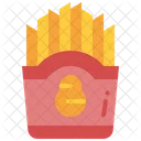 French Fries Fast Food Snack Icon