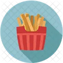 French Fries Frites Icon