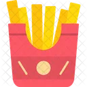 French Fries French Fires Icon