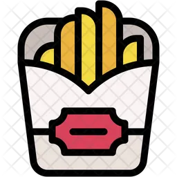 French fries  Icon