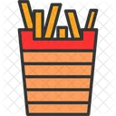 French Fries Chips Food Icon