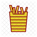 French Fries Chips Food Icon
