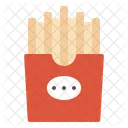 French Fried Snack Icon