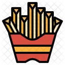 French Fries Restaurant Icon