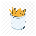 French Fries Fast Food Junk Food Icon