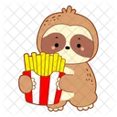 French Fries Fast Food Junk Food Icon