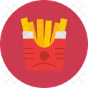 French Fries French Fires Icon