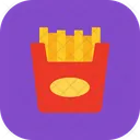 French Fries Icon Icon