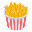 French Fries Chips Snack Icon